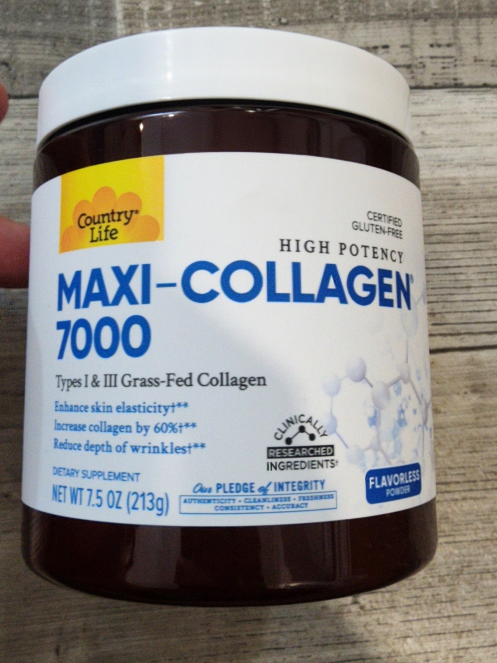 Maxi-Collagen 7000 Flavorless Powder - White